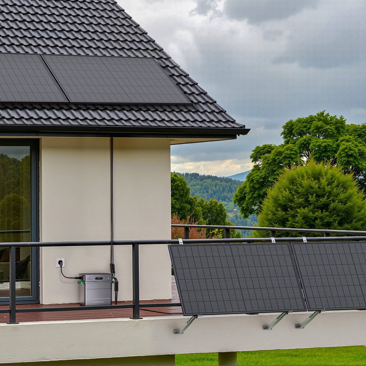Zendure SolarFlow 800 Pro 1920Wh 800W All-in-One Speichersystem für Balkonkraftwerke