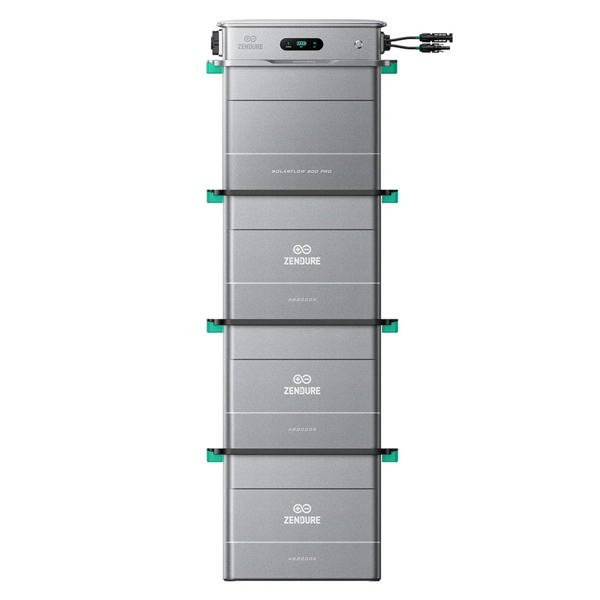 Zendure SolarFlow Set 7,68kWh 800 Pro mit 3x AB2000X Erweiterungsbatterie