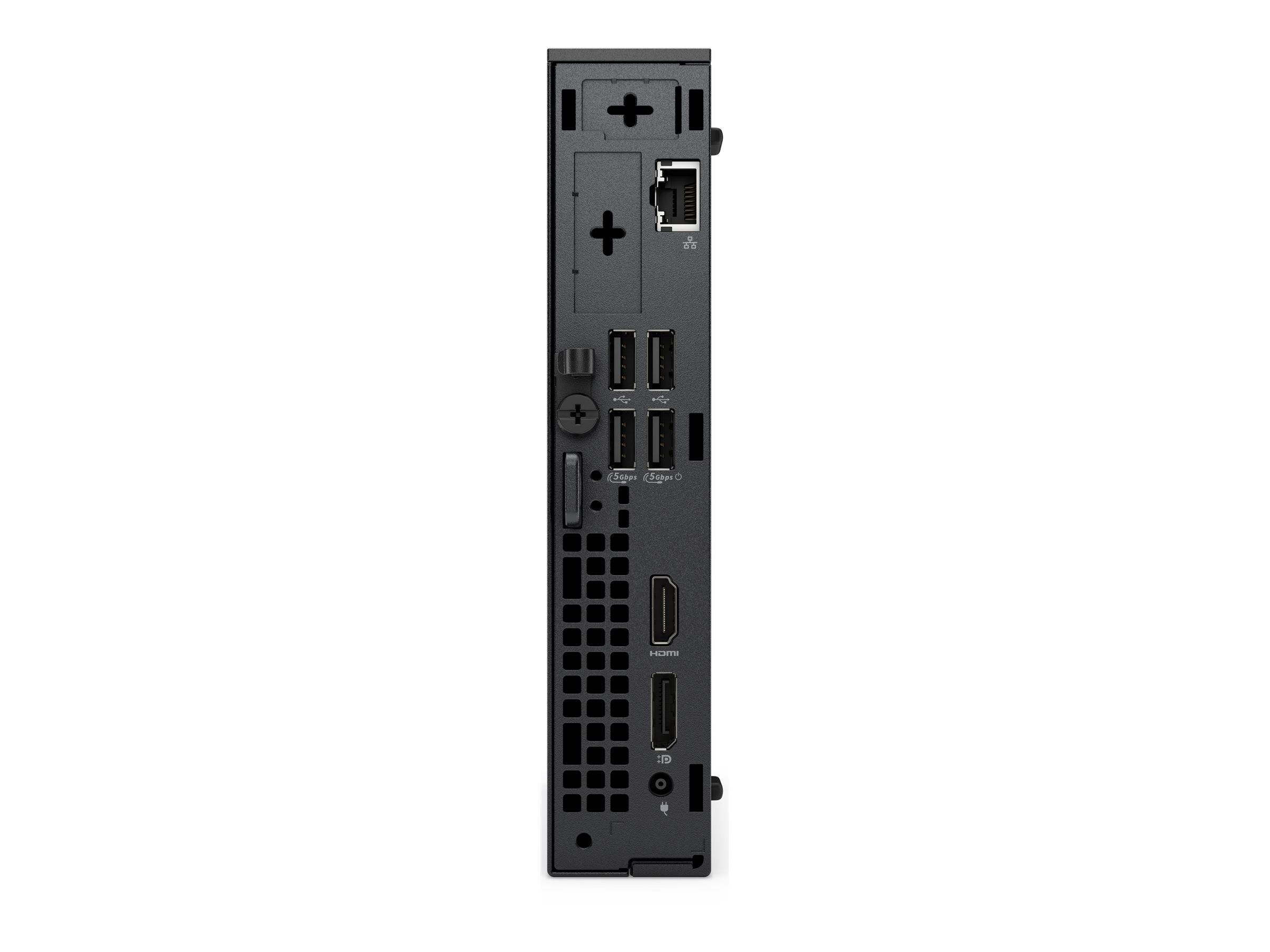 Dell Pro Micro QCM1250 - Micro - Core Ultra 7 265T / 1.5 GHz - RAM 16 GB - SSD 512 GB - NVMe, TLC - Intel Graphics - 1Gb