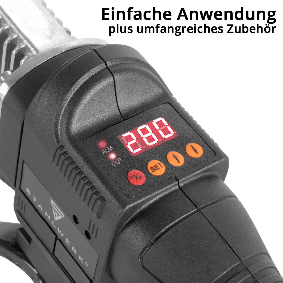 STAHLWERK Muffenschweißgerät PW-800 ST Kunststoffschweißgerät