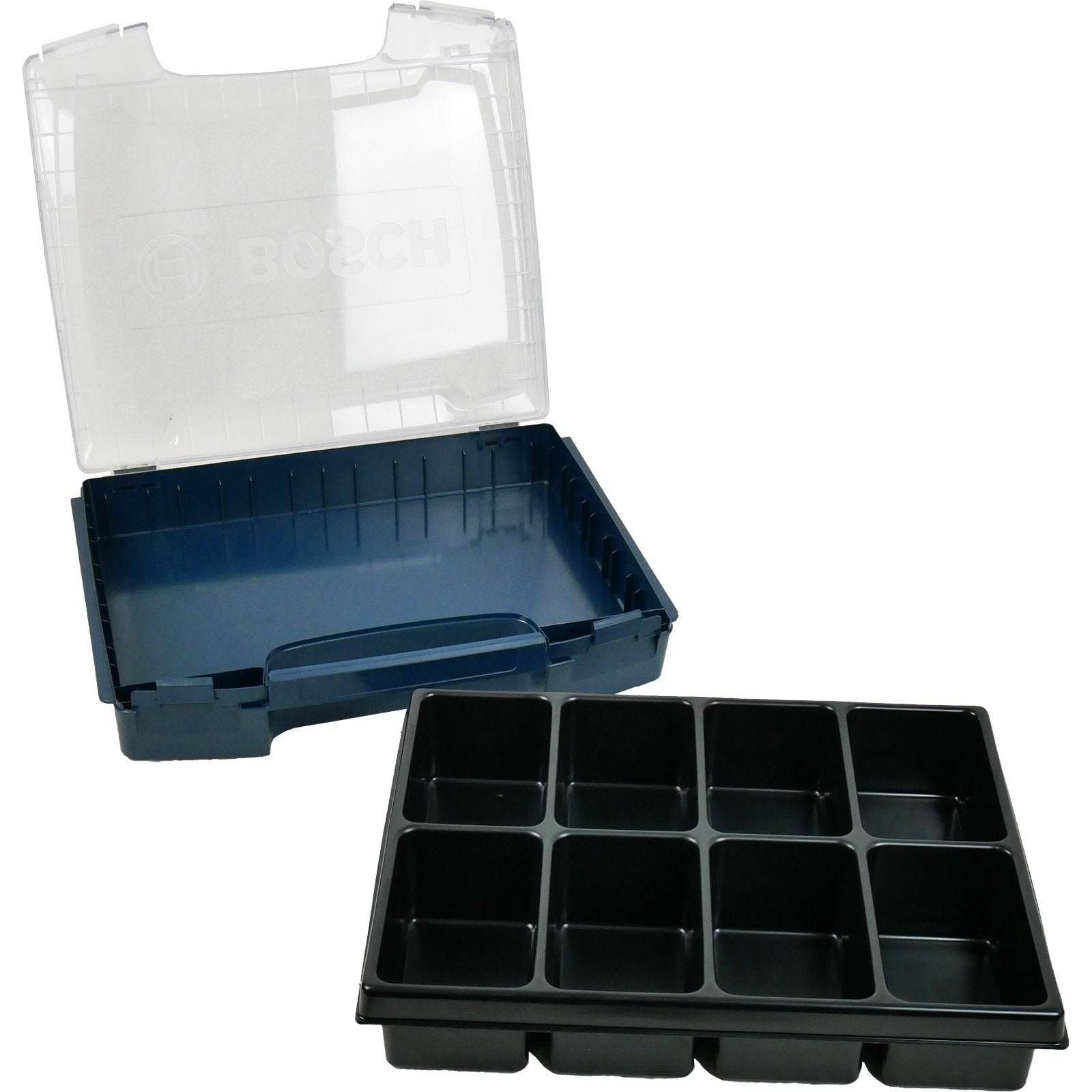 Kunststoff-Lagerkiste mit der Bezeichnung 