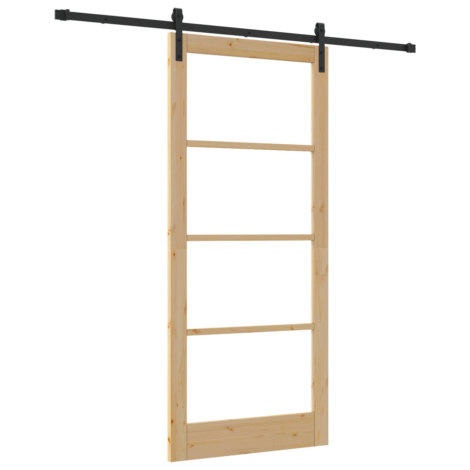 vidaXL Schiebetür mit Beschlägen 'ORKDAL'93x211 cm