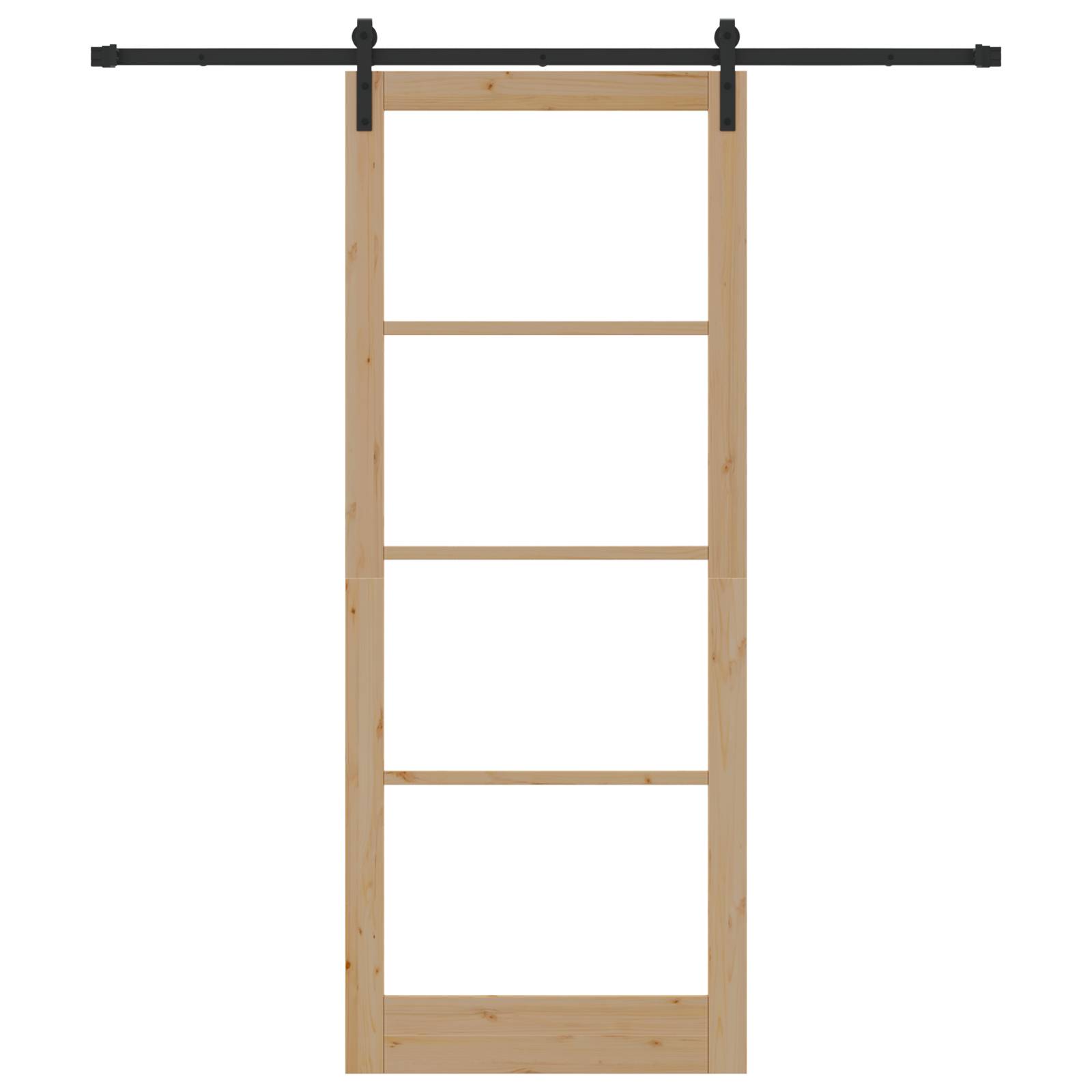 vidaXL Schiebetür mit Hardware Set 'ORKDAL'93x232 cm