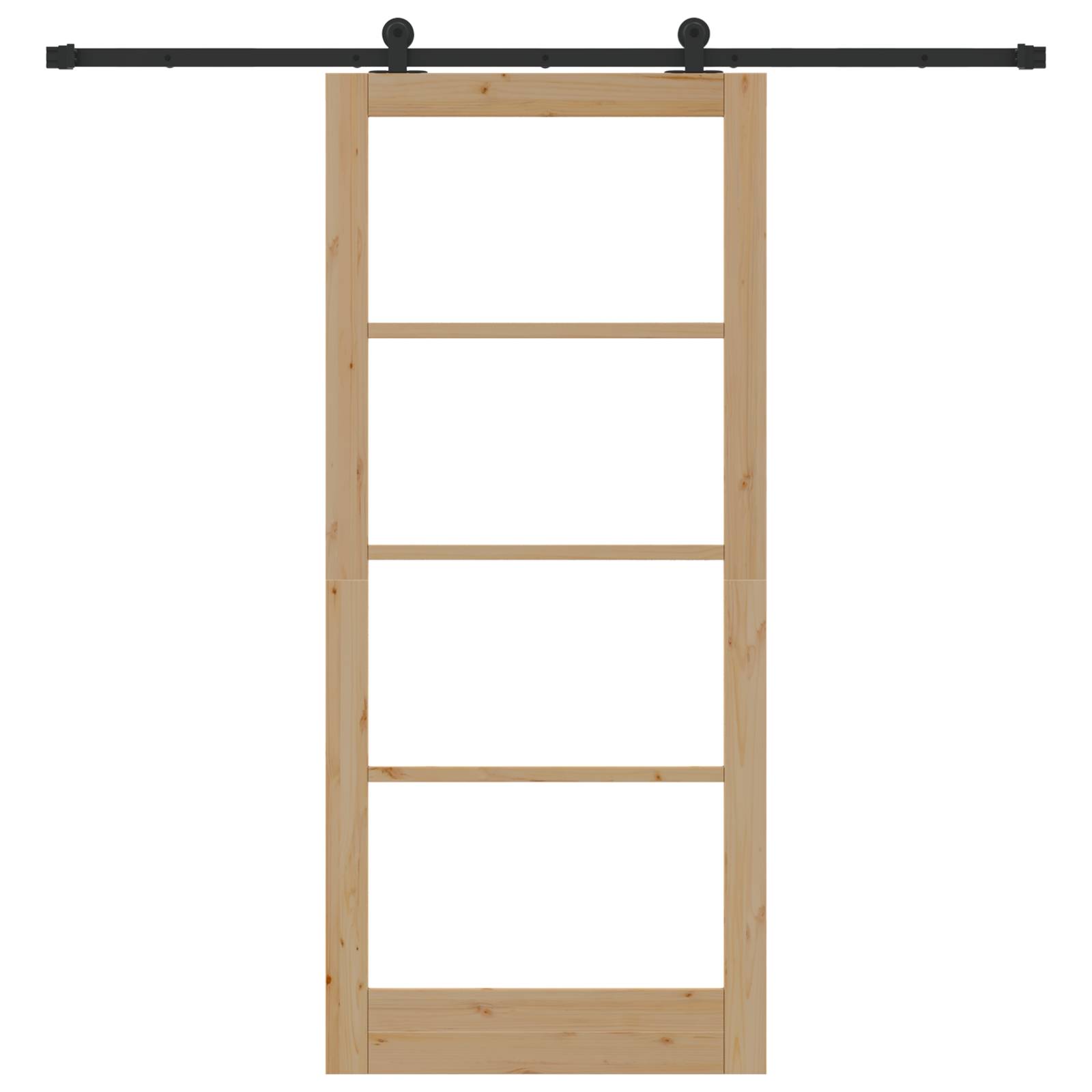 vidaXL Schiebetür mit Hardware-Set 'ORKDAL'93x211 cm