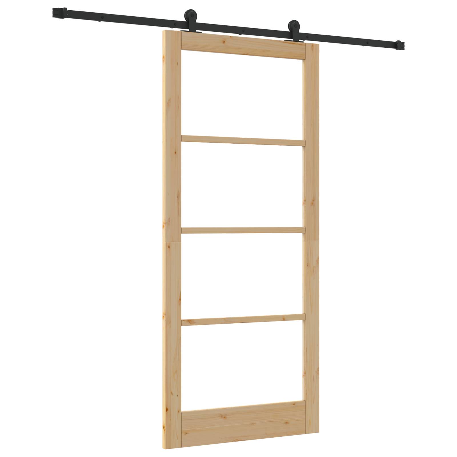 vidaXL Schiebetür mit Hardware-Set 'ORKDAL'93x211 cm