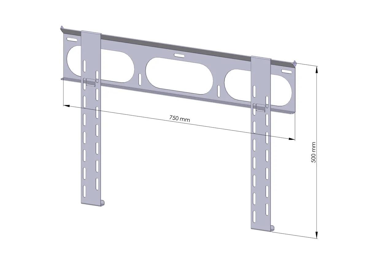 TV-Wandhalter 750 mm - bis 50''