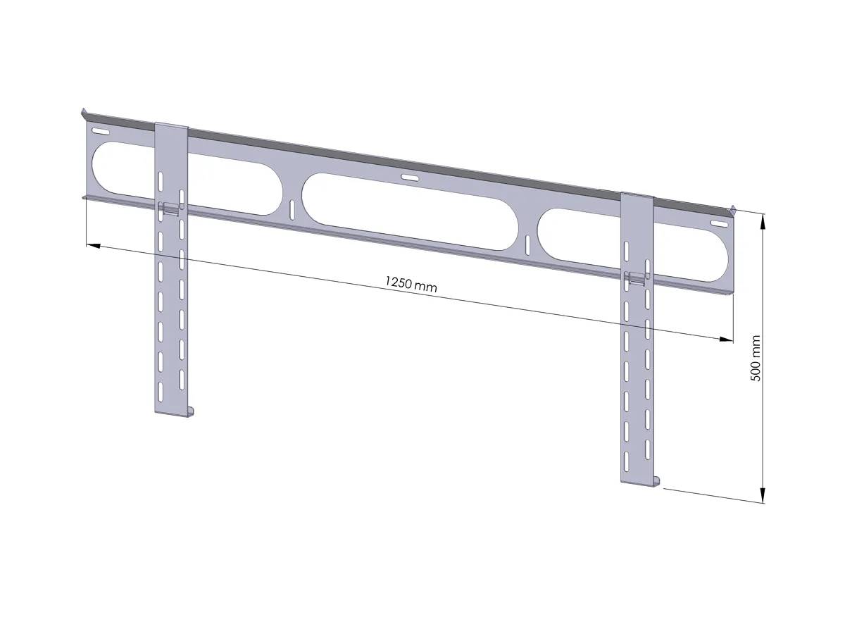 TV-Wandhalter 1.250 mm - ab 50''