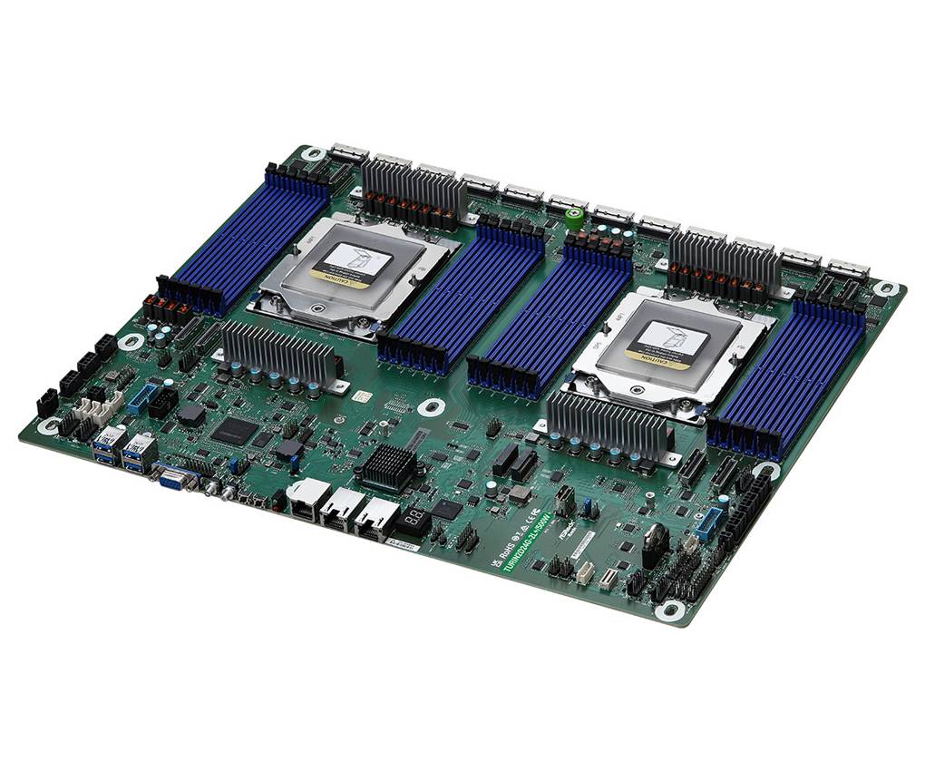 Asrock TURIN2D24G-2L+/500W, AMD, Socket SP5, AMD EPYC 9004, DDR5-SDRAM, 48 GB, DIMM