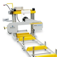 BAMATO Blockbandsäge BBSW-790PROA mit 5,9m Rollbahn und automatischem Vorschub BAMATO Blockbandsäge BBSW-790PROA mit 5,9m Rollbahn und automatischem Vorschub