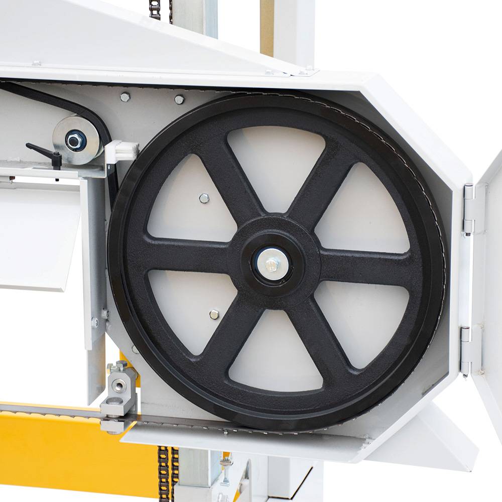 BAMATO Blockbandsäge BBSW-790PROA mit 5,9m Rollbahn und automatischem Vorschub