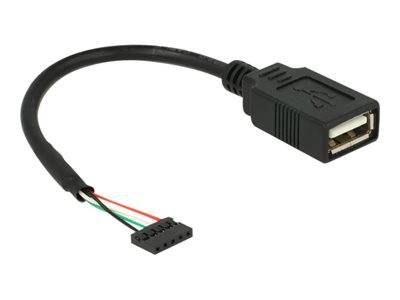 DELOCK USB Kabel Pinheader 5Pin -> A Bu/Bu 0.15m Multimedia-Technik USB-Kabel