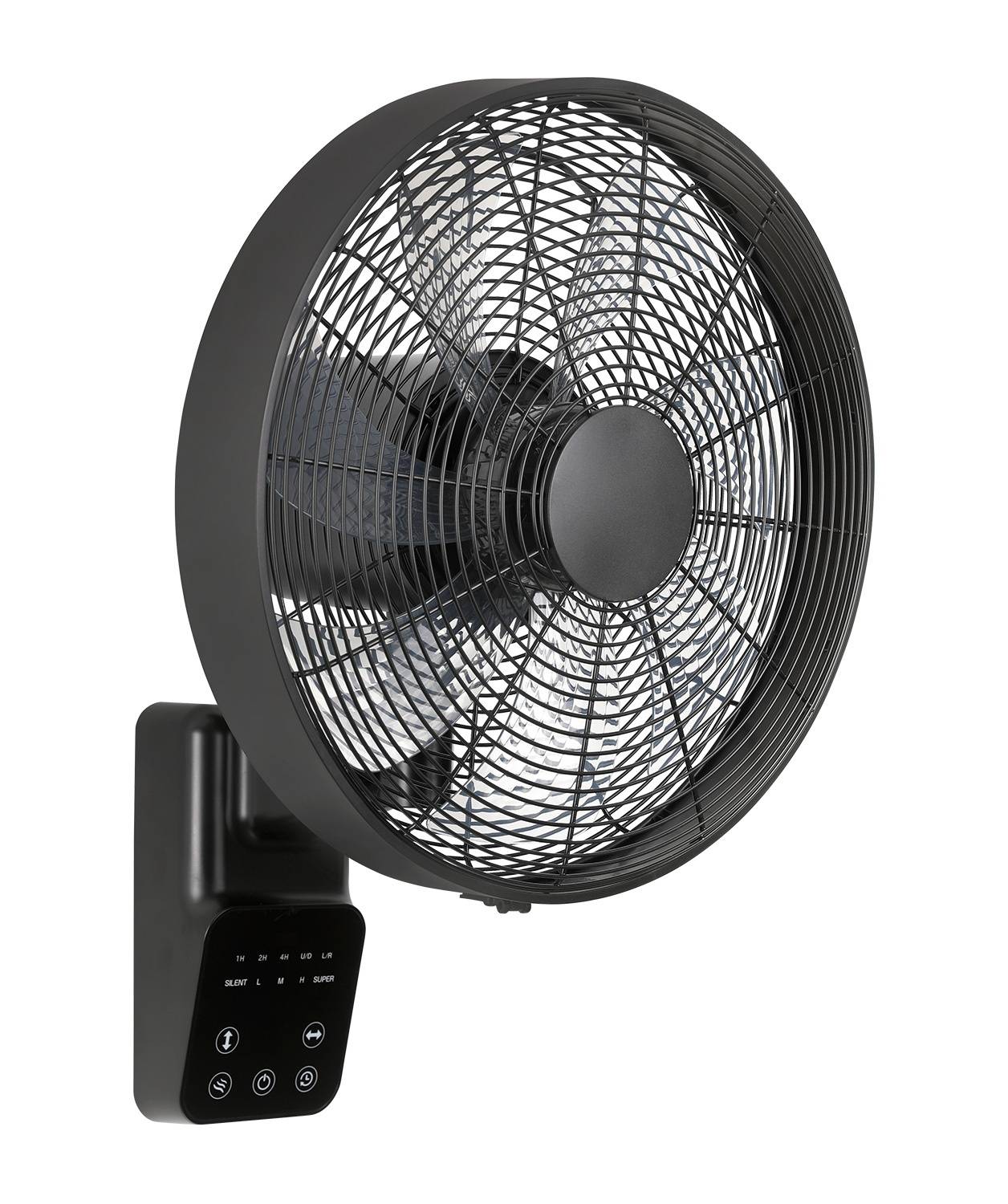 Wandventilator Airos Design Wall II Schwarz