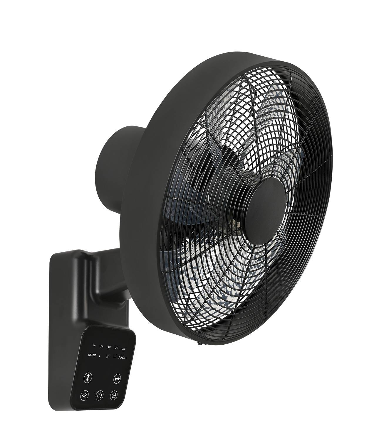 Wandventilator Airos Eco Design Wall II Schwarz