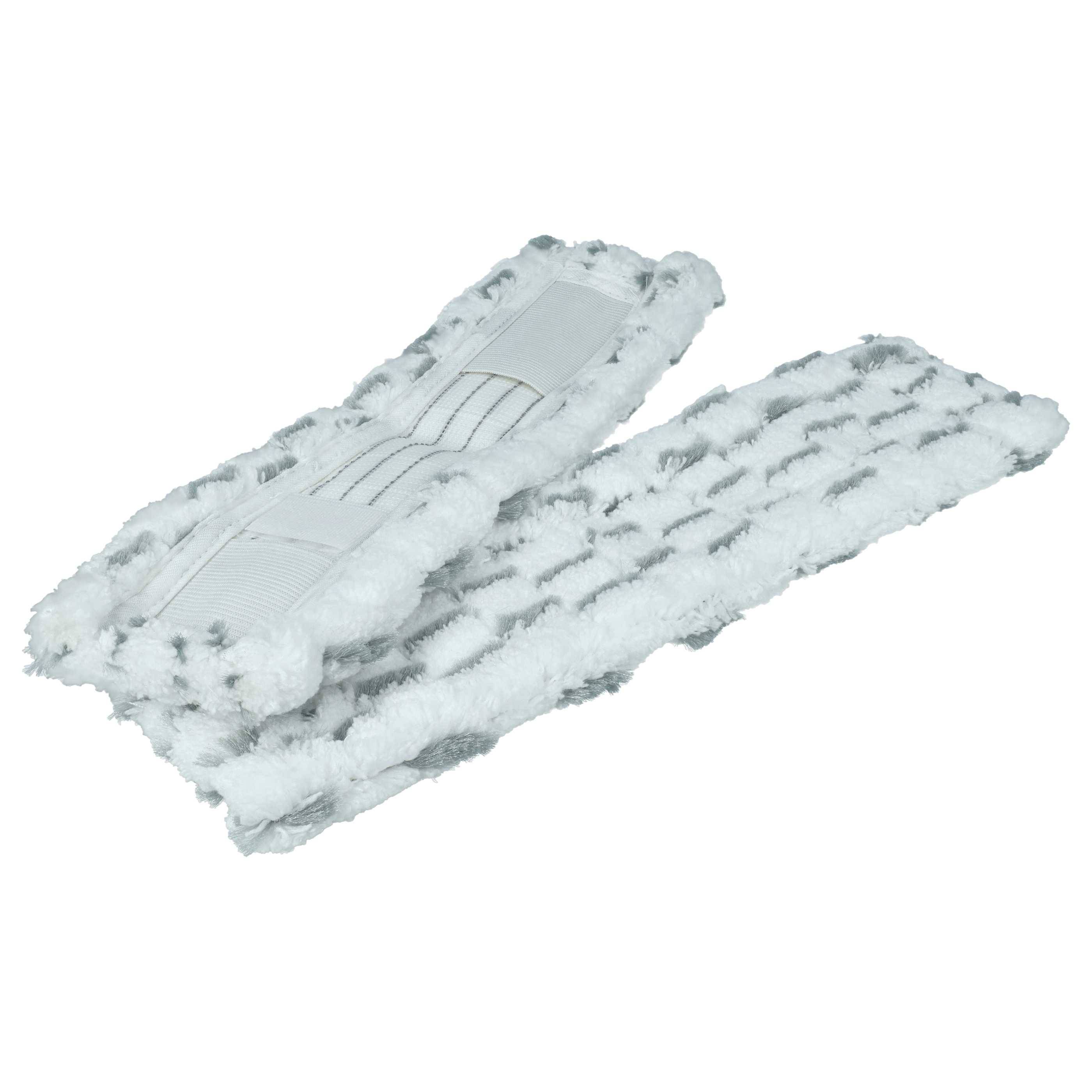 vhbw 10x Ersatzbezug kompatibel mit Kärcher WV 52 Plus, WV 52, WV 5 Plus Einwascher, Fensterreiniger