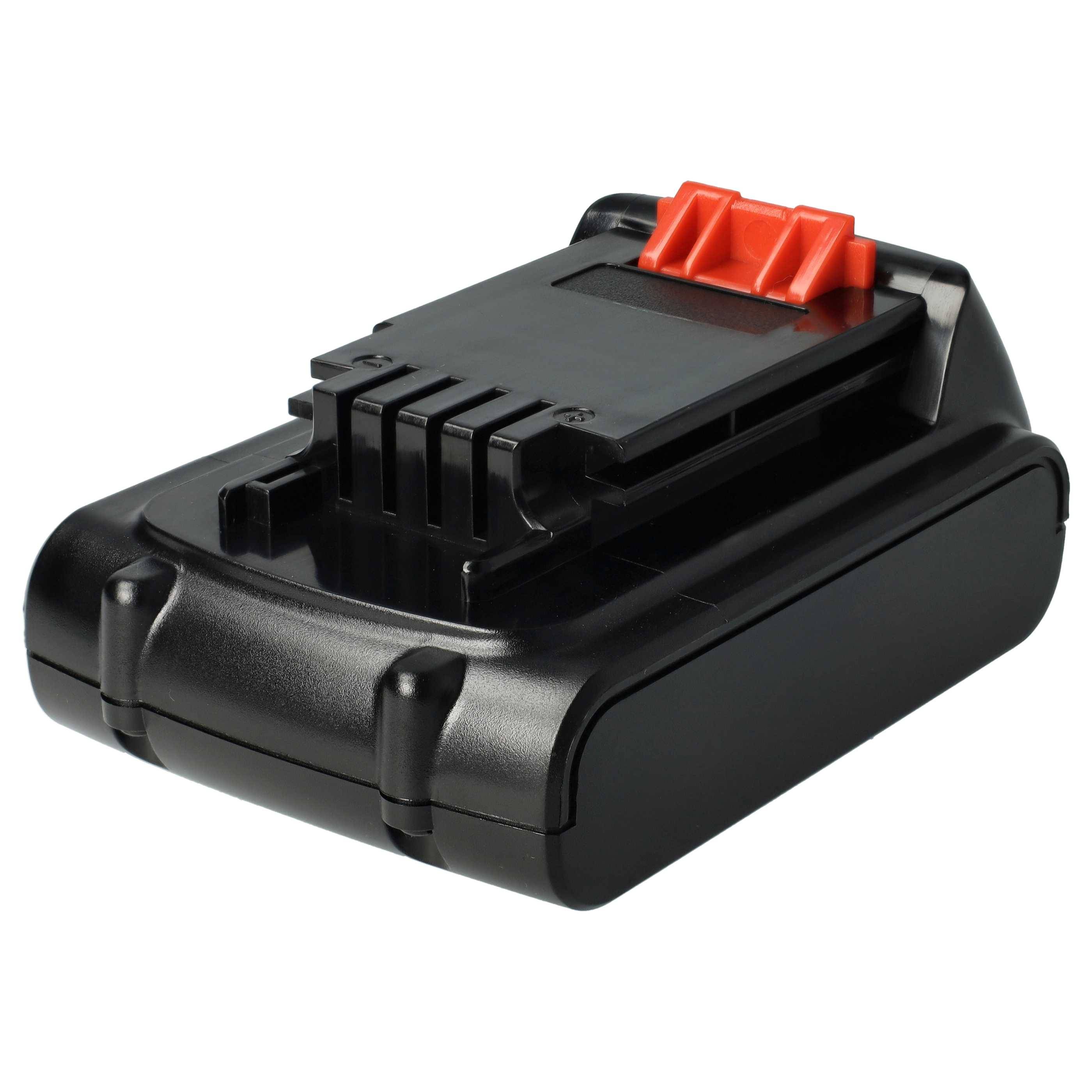 vhbw 2x Akku kompatibel mit Black & Decker BDCH188N, BDCJS18, BDCR18, BDCDD18N, BDCDS18, BDCF18 Werkzeug (2000 mAh, Li-Ion, 18 V)