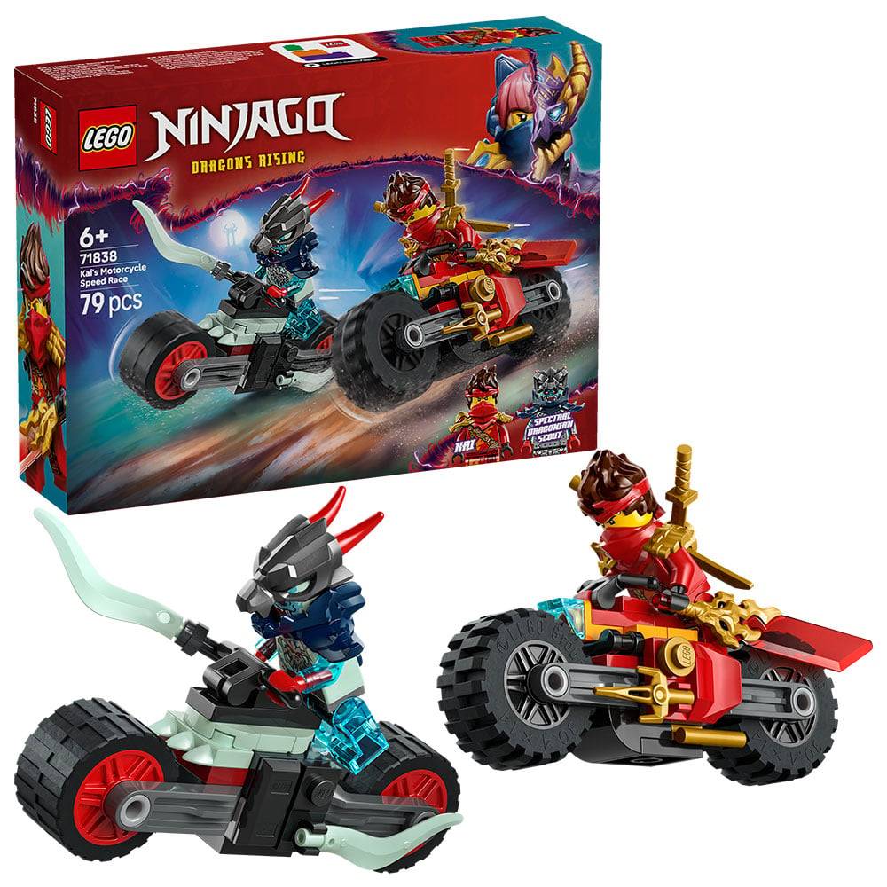 LEGO® NINJAGO® 71838 Kais Motorradrennen
