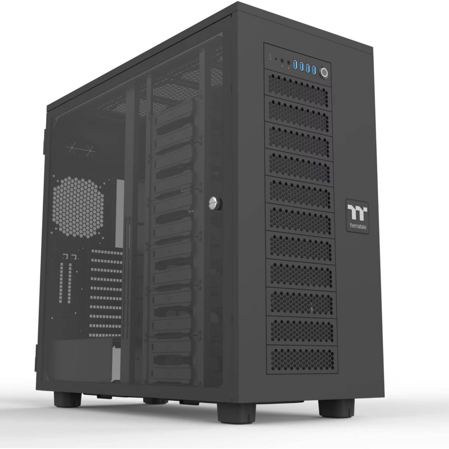 Thermaltake AX700 Super Tower PC-Gehäuse schwarz