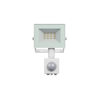 Spectrum LED NOCTIS LUX 4 Fluter 10W Strahler 750lm weiß 100° IP44 Neutralweiß 4000K mit Bewegungssensor Spectrum LED NOCTIS LUX 4 Fluter 10W Strahler 750lm weiß 100° IP44 Neutralweiß 4000K mit Bewegungssensor
