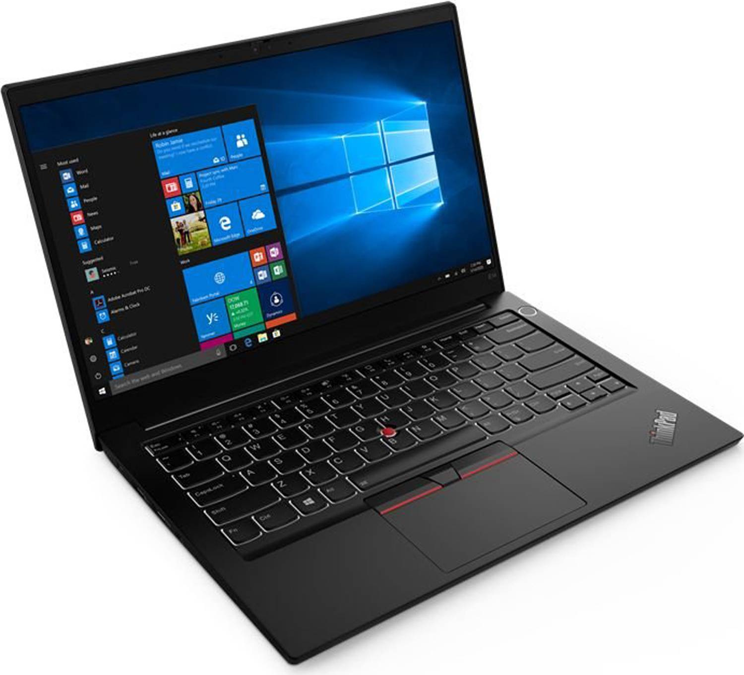 Lenovo ThinkPad E14 G3 14 Zoll Notebook Ryzen 5 5500U 16GB 256GB SSD FHD DE Backlight FP WCAM WIN11 Gut - Refurbished