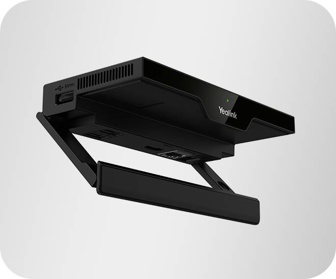 Yealink RoomCast E2, Desktop, Schwarz, Kensington, 3840 x 2160 Pixel, 3840 x 2160, 2160p