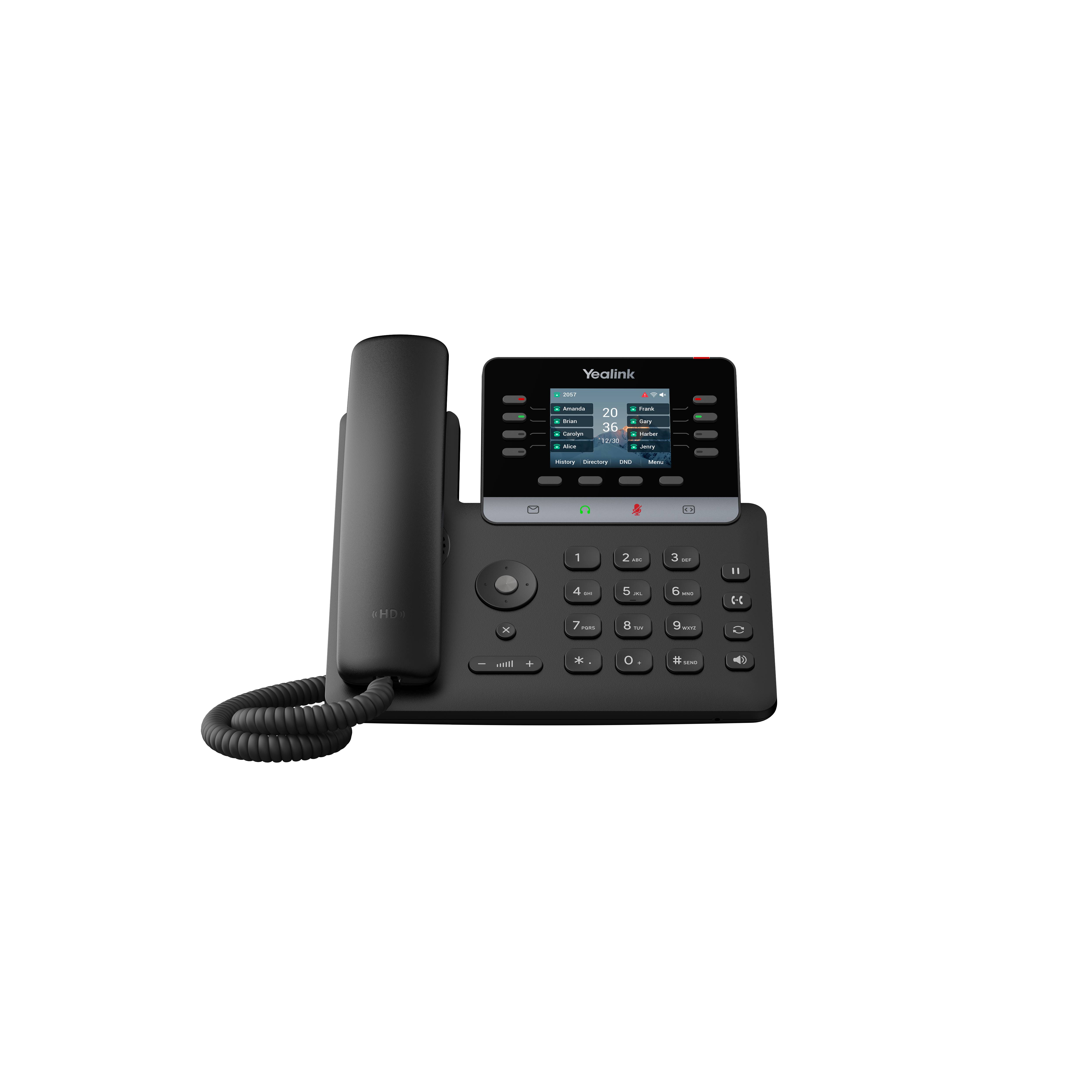 Yealink SIP-T73W - VoIP-Telefon mit Rufnummernanzeige