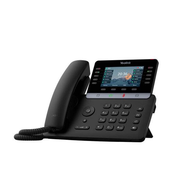 Yealink -SIP-T74W, IP-Telefon, Schwarz, Drahtgebundenes & drahtloses Handgerät, Tisch/Bank, 1000 Eintragungen, Yealink Device Management Platform