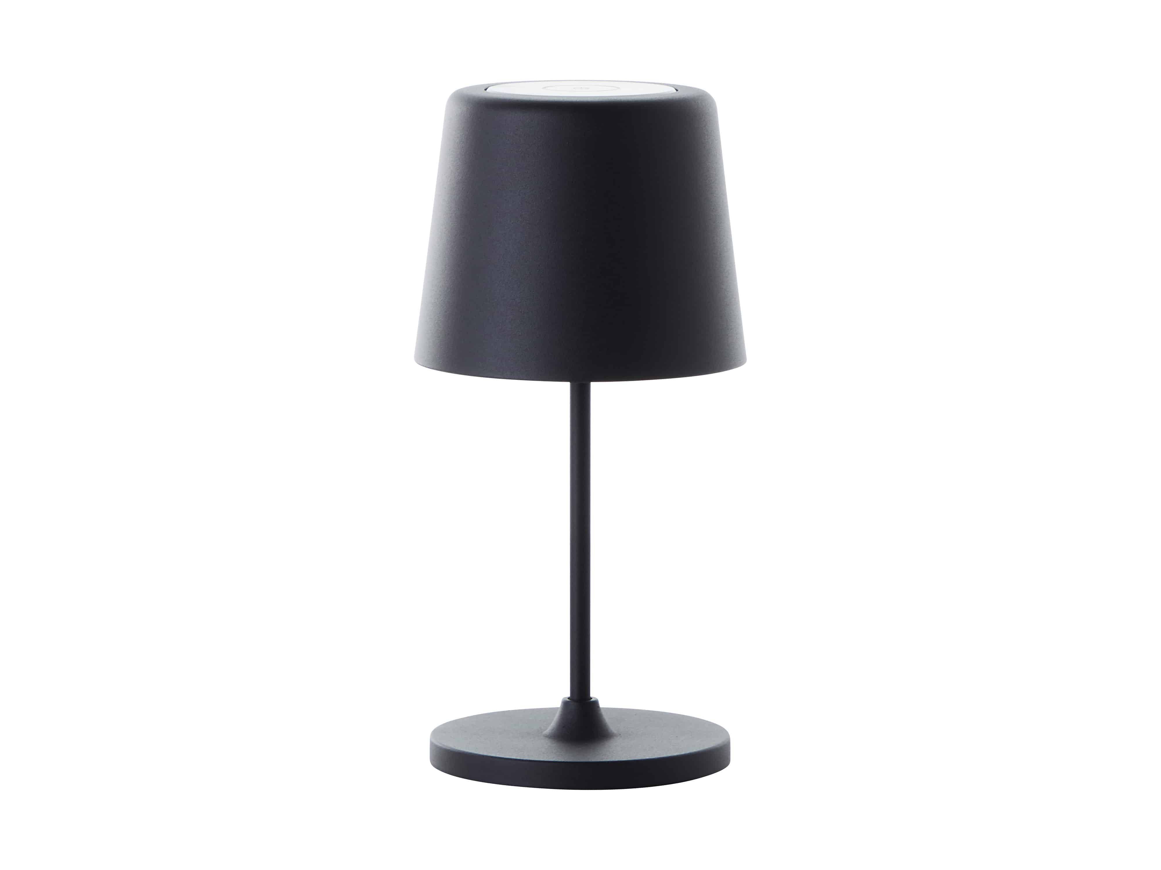 BRILLIANT LED-Akku-Tischleuchte Kaami, 2 W, 310 lm, 3000 K, schwarz, 2er Set