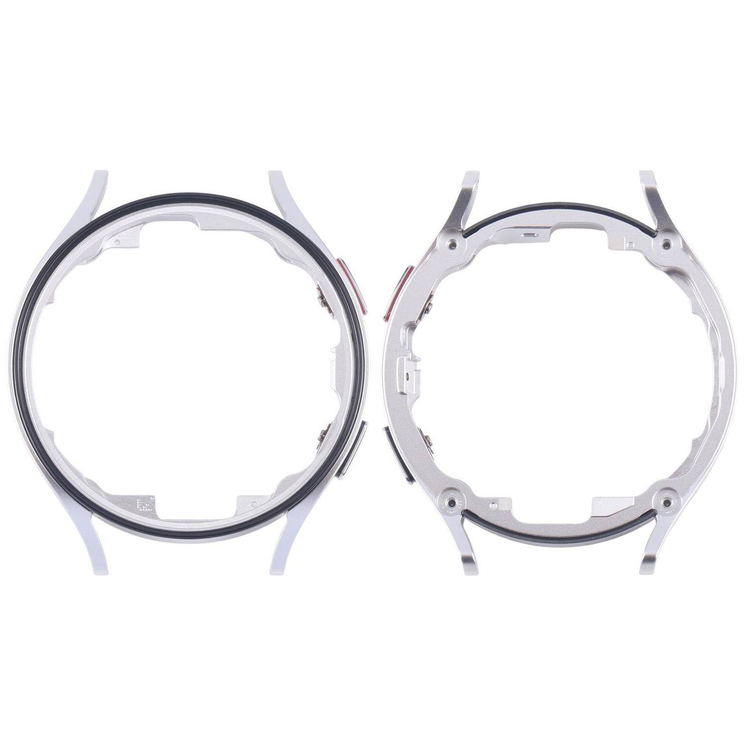 Für Samsung Galaxy Watch 6 44mm LCD Rahmen Bezel Plate Ersatzteil Silber