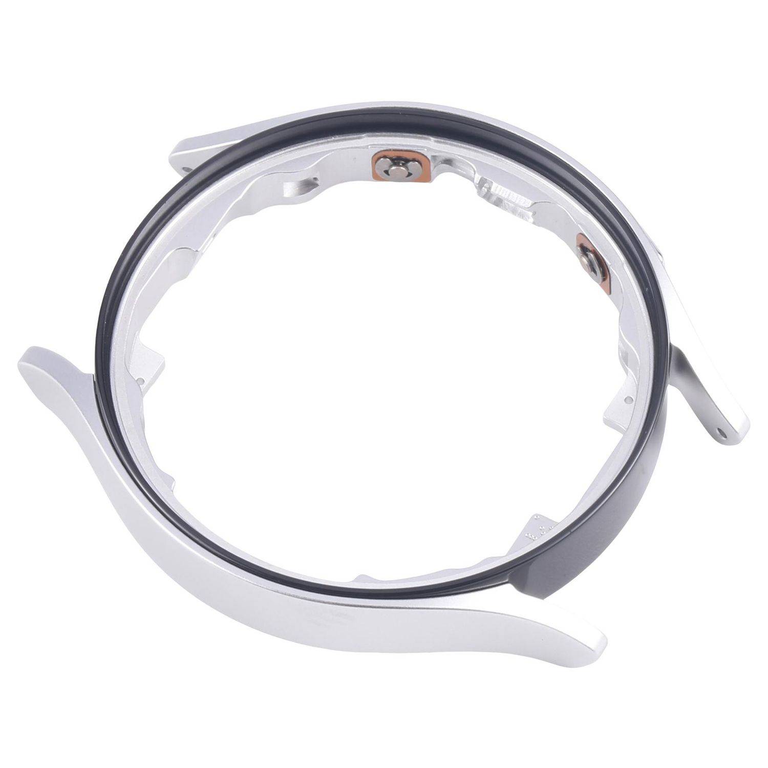 Für Samsung Galaxy Watch 6 44mm LCD Rahmen Bezel Plate Ersatzteil Silber