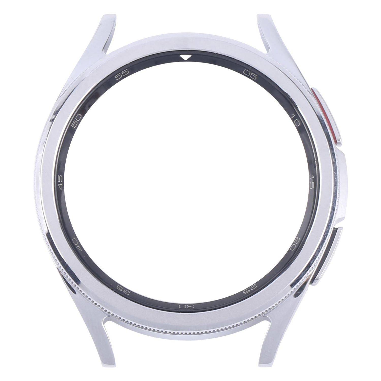 Für Samsung Galaxy Watch 6 Classic 43mm LCD Rahmen Bezel Plate Ersatzteil Silber