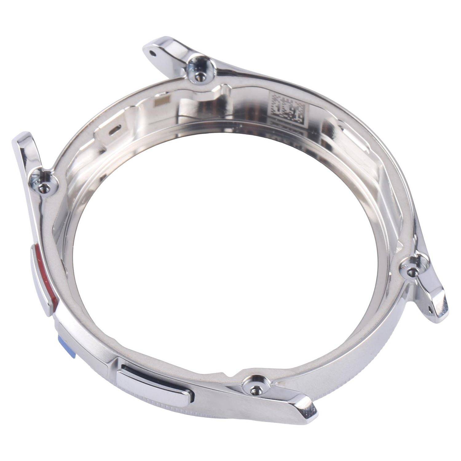 Für Samsung Galaxy Watch 6 Classic 47mm LCD Rahmen Bezel Plate Ersatzteil Silber