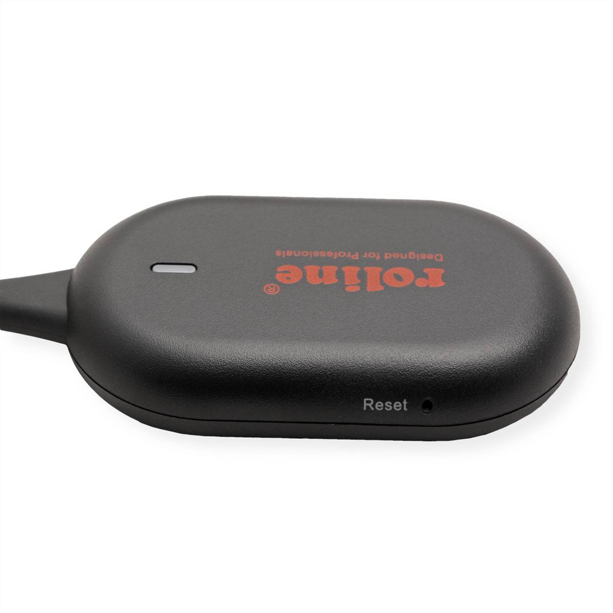 ROLINE Drahtloses P2P-Anzeige-Dongle-Set, Tx+Rx, Wireless USB-C zu HDMI, 1080p, 20 m