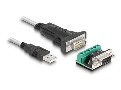 DELOCK Adapter USB 2.0 Typ-A zu 1 x Seriell RS-422/485 Stec. Multimedia-Technik