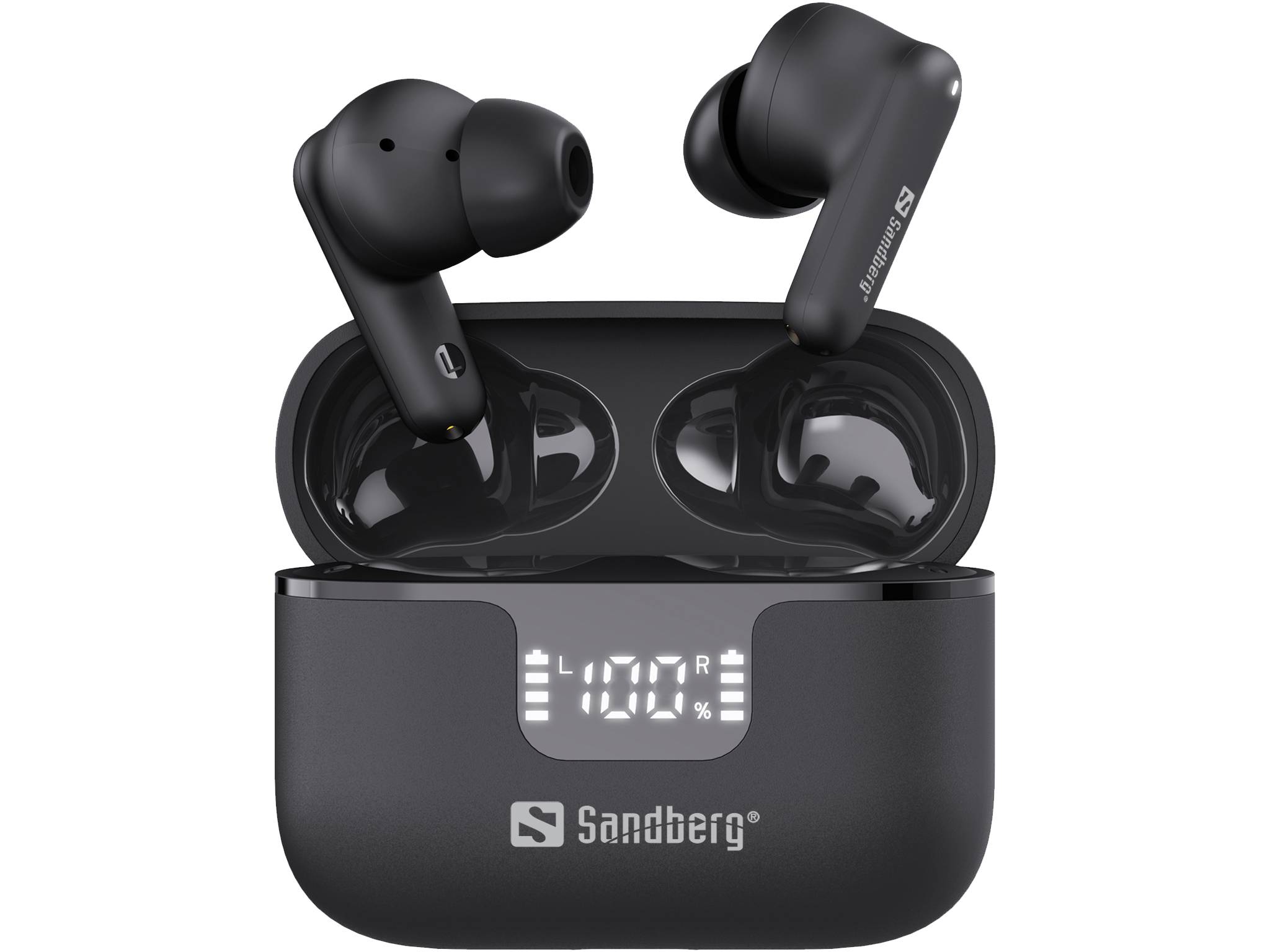 SANDBERG True Wireless-Kopfhörer mit Mikrofon
