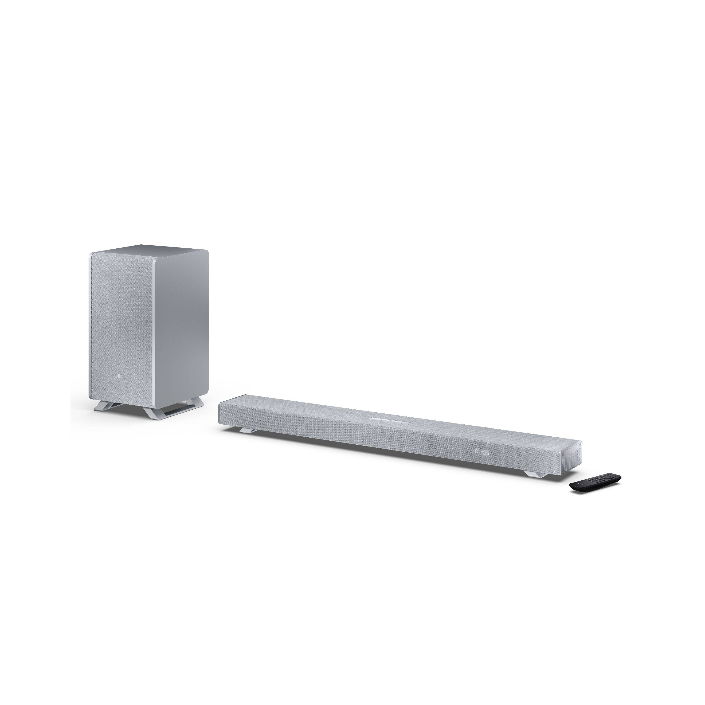 Sharp HT-SBW53121 3.1.2 Dolby Atmos Soundbar mit DTS:X, kabellosem Subwoofer, Bluetooth 5.3 und HDMI eARC