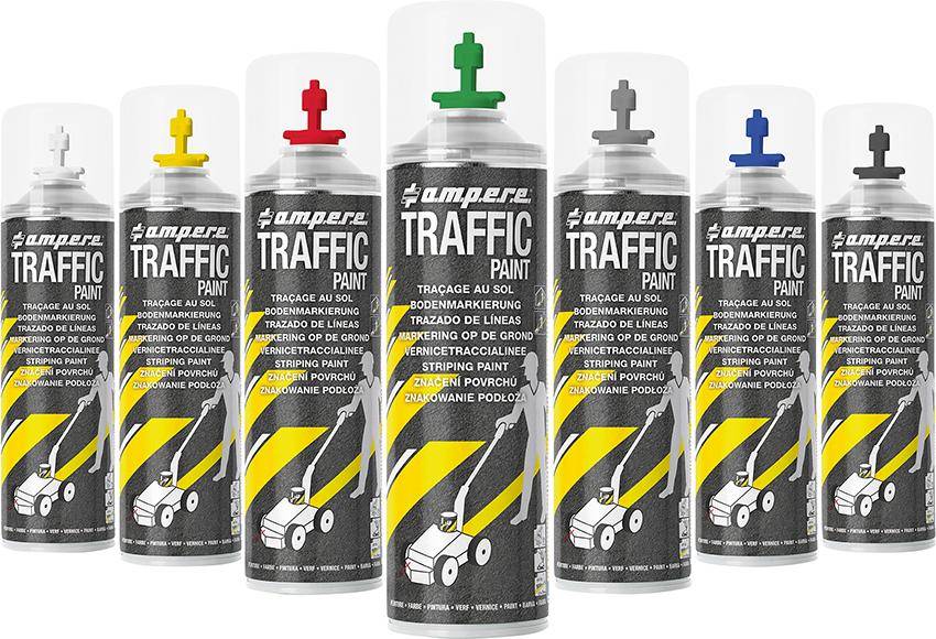 Bodenmarkierspray Traffic Paint 500ml gelb - Artikel: 3495881142005
