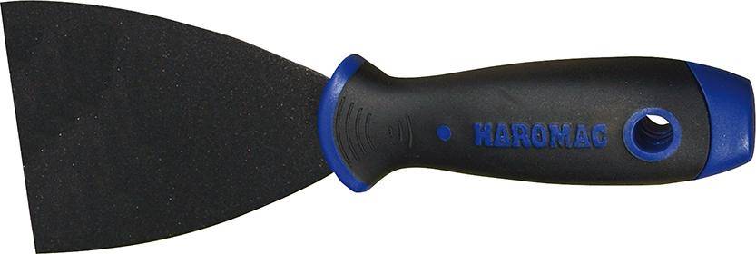 Malerspachtel VA mit 2-Komponenten-Heft Polytetrafluorethylen 75mm HAROMAC - Artikel: 4005153106346