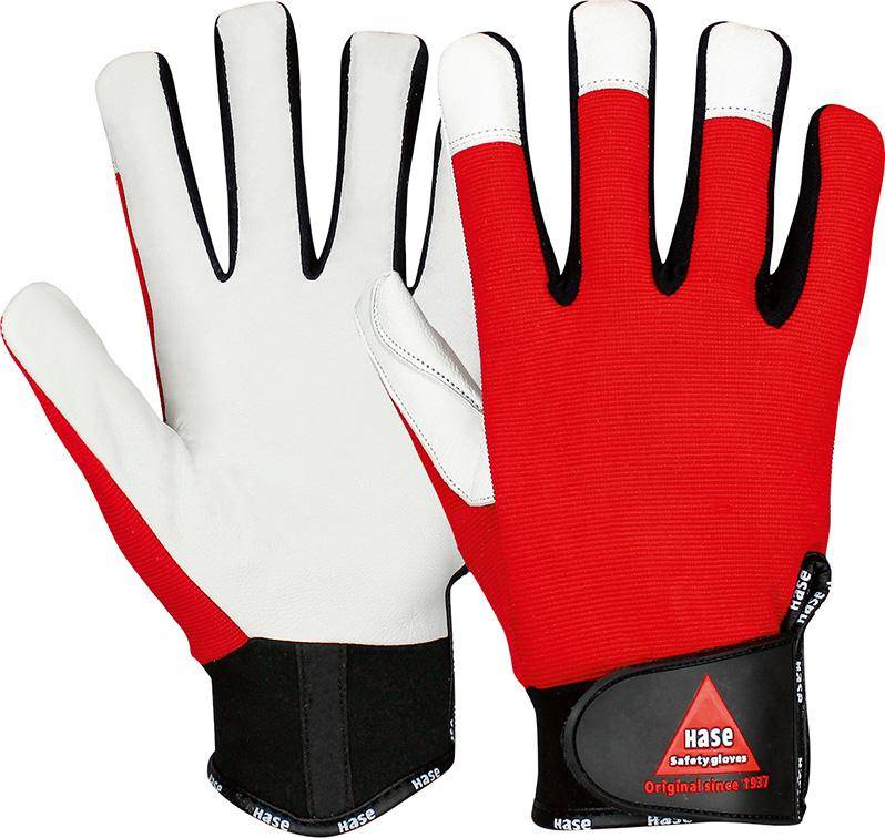 Handschuh PowerGrip3, Nappaleder m. Klett,Gr.10 - Artikel: 4018949402010