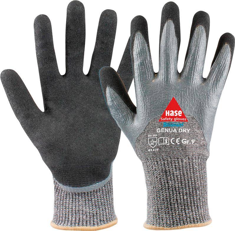 Schnittschutzhandschuh Genua Dry, Nitril,Gr.9 - Artikel: 4018949508545