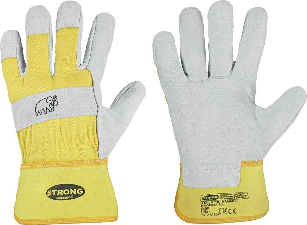 Handsch.Mammut,Rind/Kernspaltleder,Gr.8 - Artikel: 4025888100808