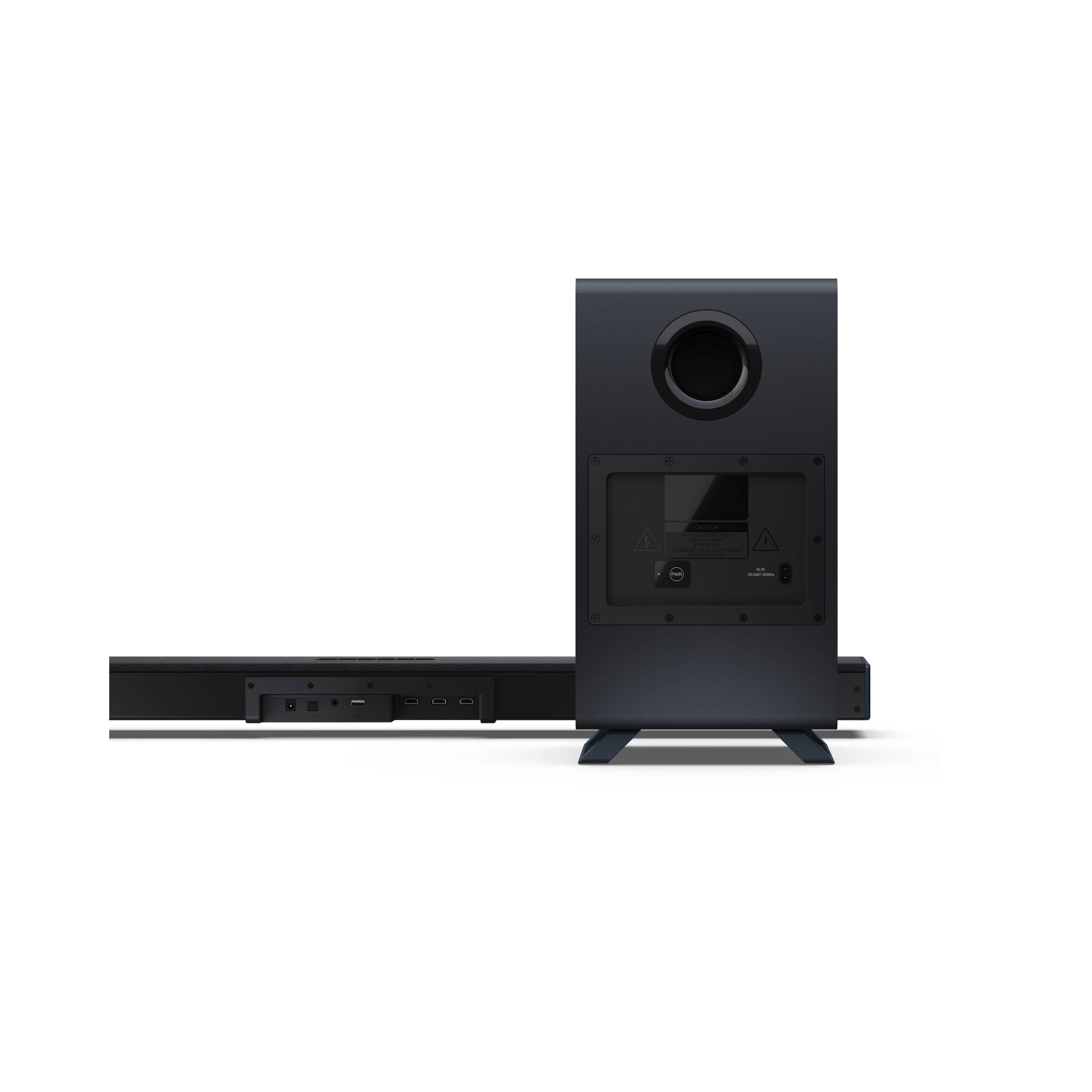Sharp HT-SBW53121 3.1.2 Dolby Atmos Soundbar mit DTS:X, kabellosem Subwoofer, Bluetooth 5.3 und HDMI eARC