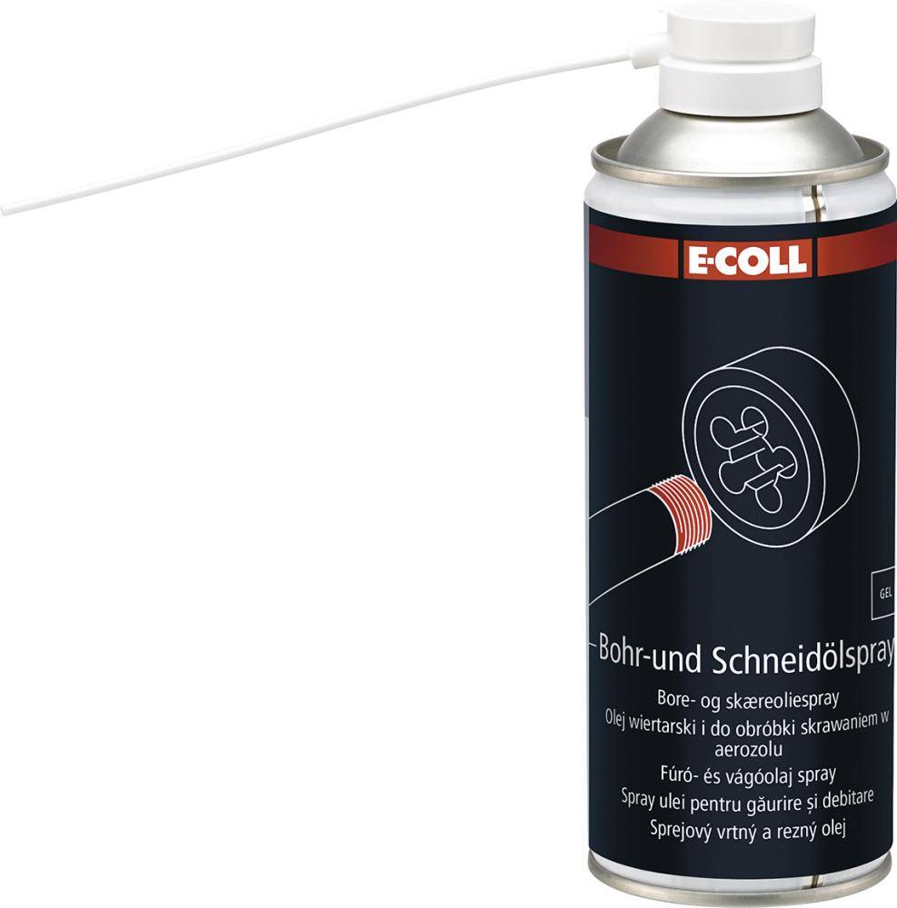 Bohr-Schneidöl-Spray 400ml gelförmig E-COLL EE - Artikel: 4317784615501
