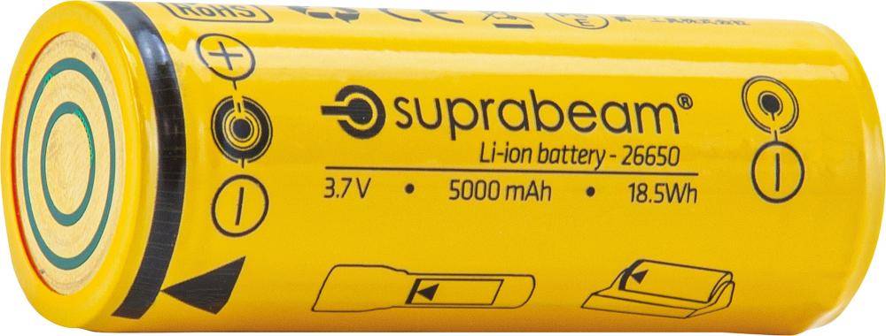 Ersatzakku passend zu Q7xr & Q7xrs suprabeam - Artikel: 5704049907614