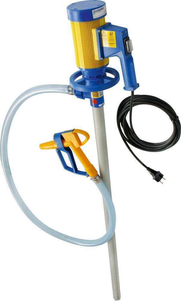 Laborpumpen-Set PP elektrisch (200 l Faß) Tauchtiefe 1000 mm Fördermenge max. 93 l - Artikel: 7830104404