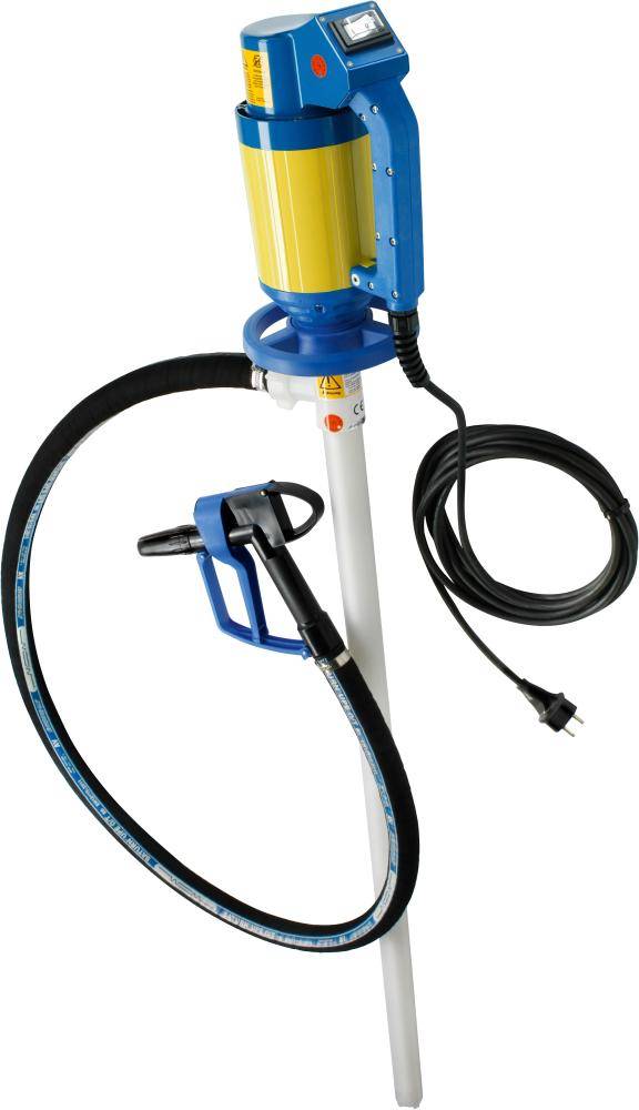 Laborpumpen-Set PVDF elektrisch (200 l Faß) Tauchtiefe 1000 mm Fördermenge max. 112 l - Artikel: 7830104406