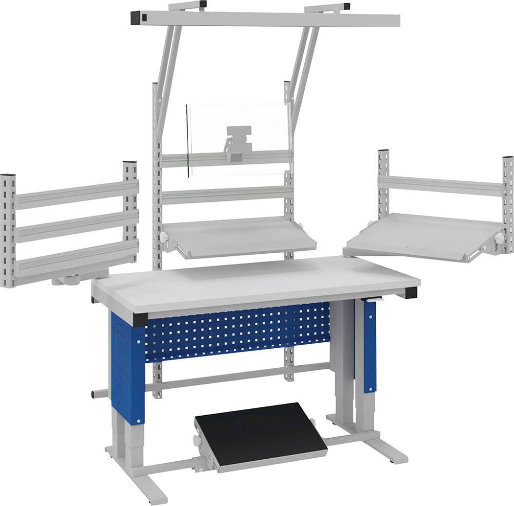 Systemtisch Multi4motion B1280xT700/765xH730-1330 ESD-Arbeitsplatz Tischplatte ESD - Artikel: 7830302295