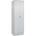 Wä.-Gard.-Schrank CLASSICB600xT500xH1950 mm RAL 7035/7035, 2 Abteile mit 100 mm hohem Sockel - Artikel: 7830373940 Wä.-Gard.-Schrank CLASSICB600xT500xH1950 mm RAL 7035/7035, 2 Abteile mit 100 mm hohem Sockel - Artikel: 7830373940