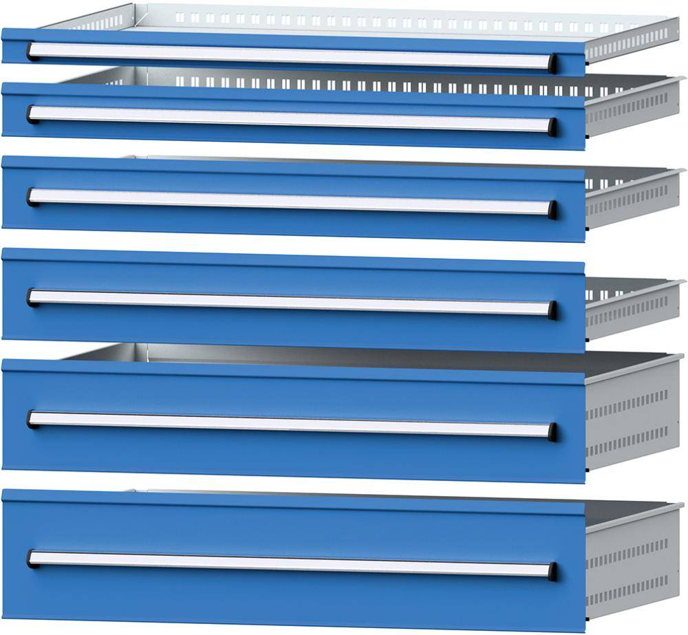 Anke Schublade B900xT600mm FH60mm RAL 5012 Traglast 100kg - Artikel: 7831963170