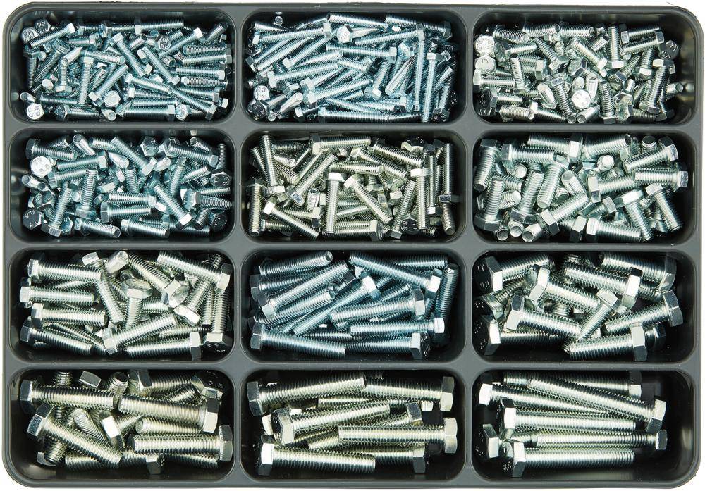 E-NORM Montagekoffer 25 DIN 933 8.8 verzinkt - Artikel: 4317784018692