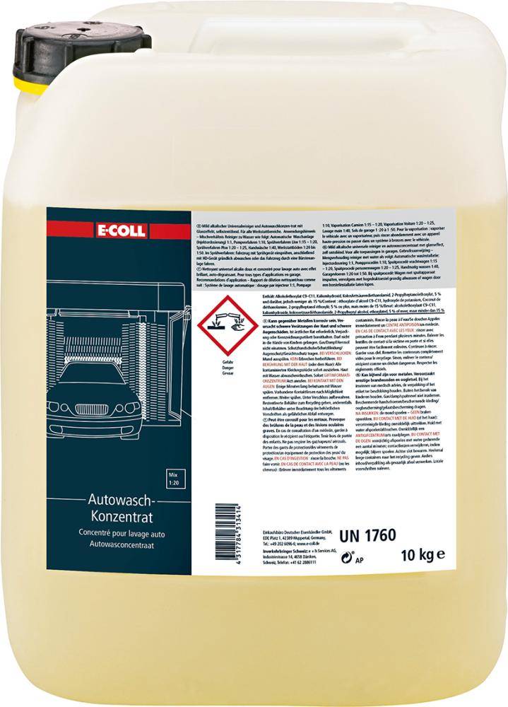Universalrein. u. Auto Waschkonz. 10kg E-COLL - Artikel: 4317784313414